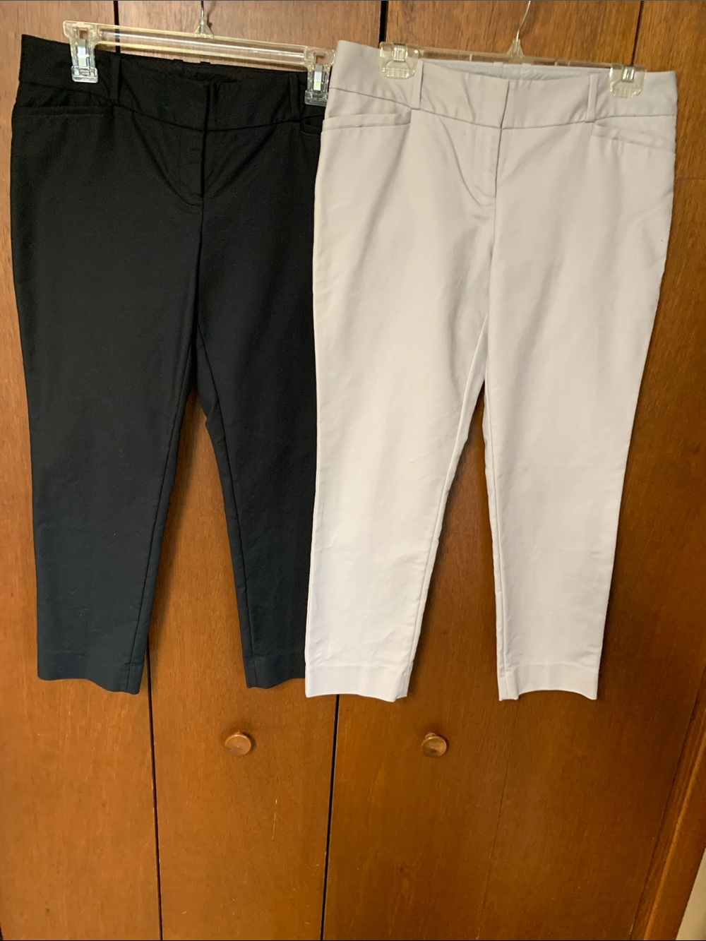 The Limited Black & White Cropped Ankle Pants Set